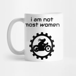 i am not most women Mug